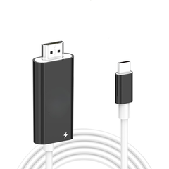 ✈️🔌(4K60Hz) Cable USB-C a HDMI portátil — compatible con teléfonos móviles, ordenadores y consolas de juegos portátiles, conectar y usar ⚡