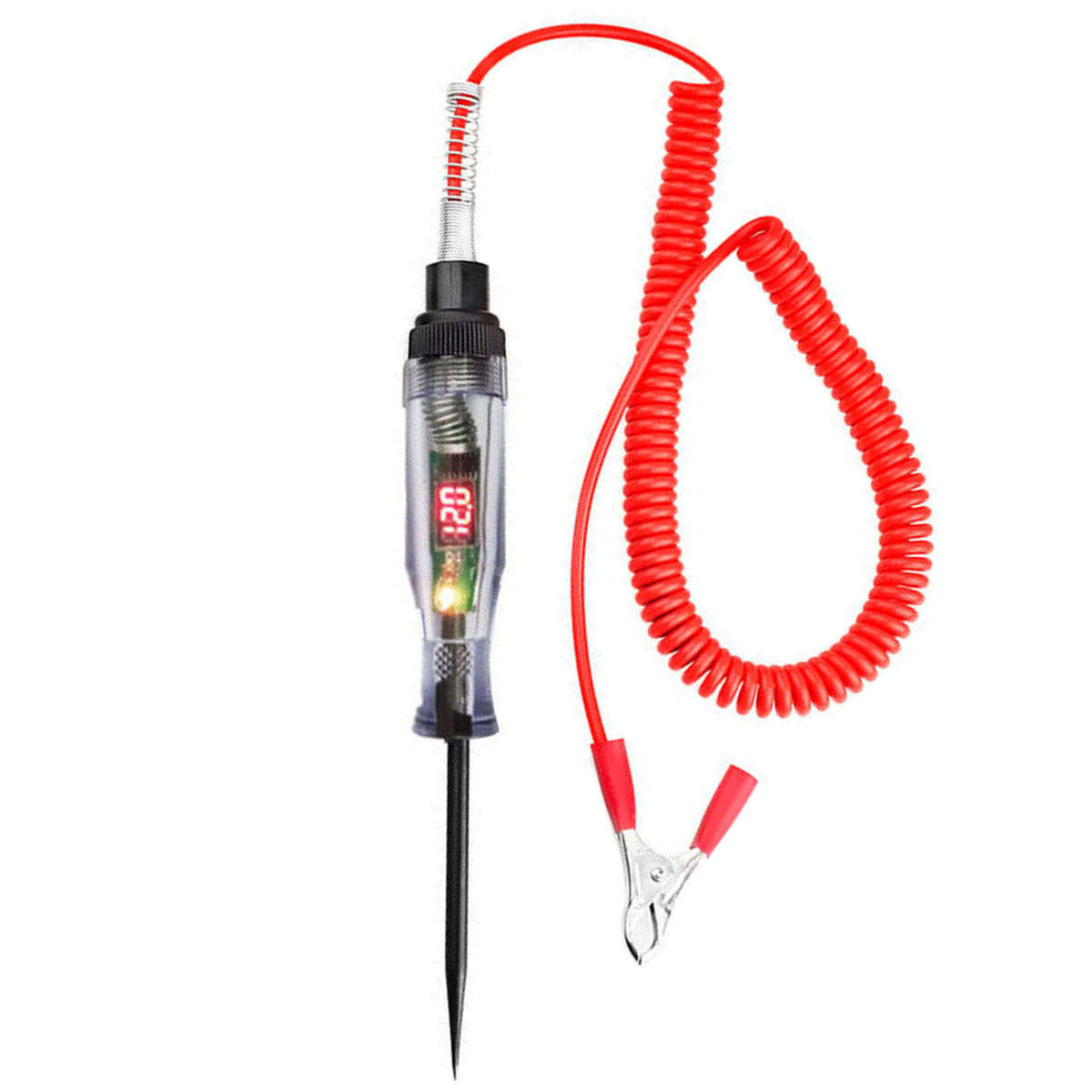🚗⚡Pulverizador de circuito de automóvil 6-24V Bolígrafo de voltaje de automóvil