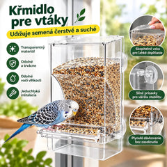 🐦Automatické kŕmidlo pre vtáky