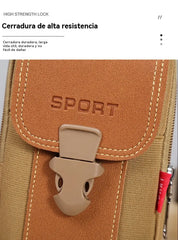【📢50% de descuento】Bolso para teléfono móvil informal para hombre, bolso deportivo multifuncional para exteriores