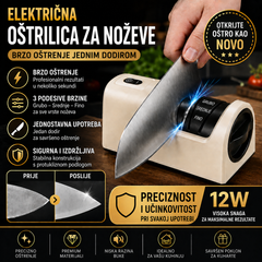 ⏳ Popust od 40% na ograničeno vrijeme! 🔪 Višenamjenski bežični električni oštrač za noževe, punjiv ✨