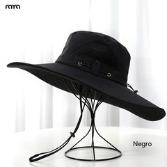 🔥【Compra 1 y llévate 1 gratis】👒Sombrero de pescador para exteriores de verano, sombrero de protección solar para pesca
