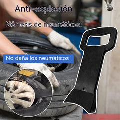 🔥🛠️🚗 Herramientas para desmontar neumáticos de coche, ayudas para la instalación, utilizadas para el montaje/desmontaje de neumáticos.