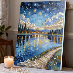 🔥 50% de descuento 🌊✨ Kit de bricolaje de arte con perlas: crea manualidades fácilmente y obras de arte impresionantes.