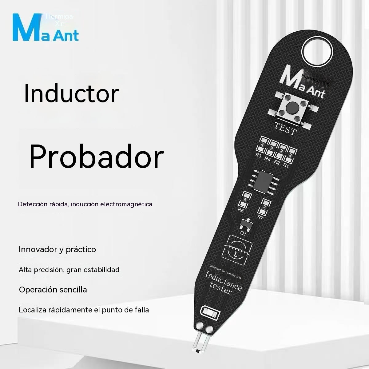 ⚡ 【2 piezas】Probador de inductancia : Soluciona problemas rápidamente en dispositivos electrónicos