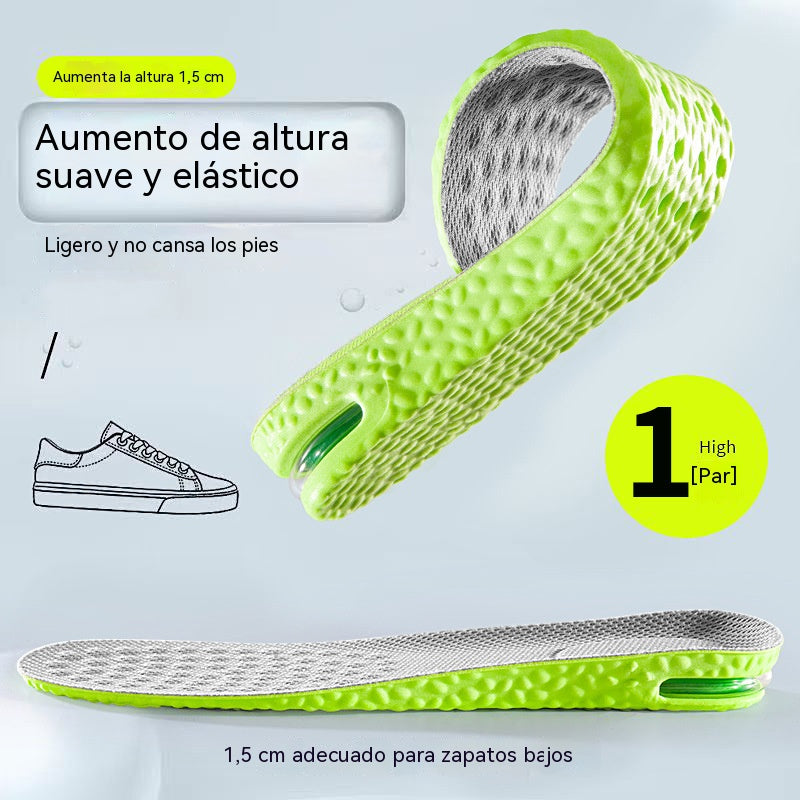 🔥2 pares por 27 euros👟La cómoda plantilla acolchada añade altura: ¡camina con facilidad y estilo!