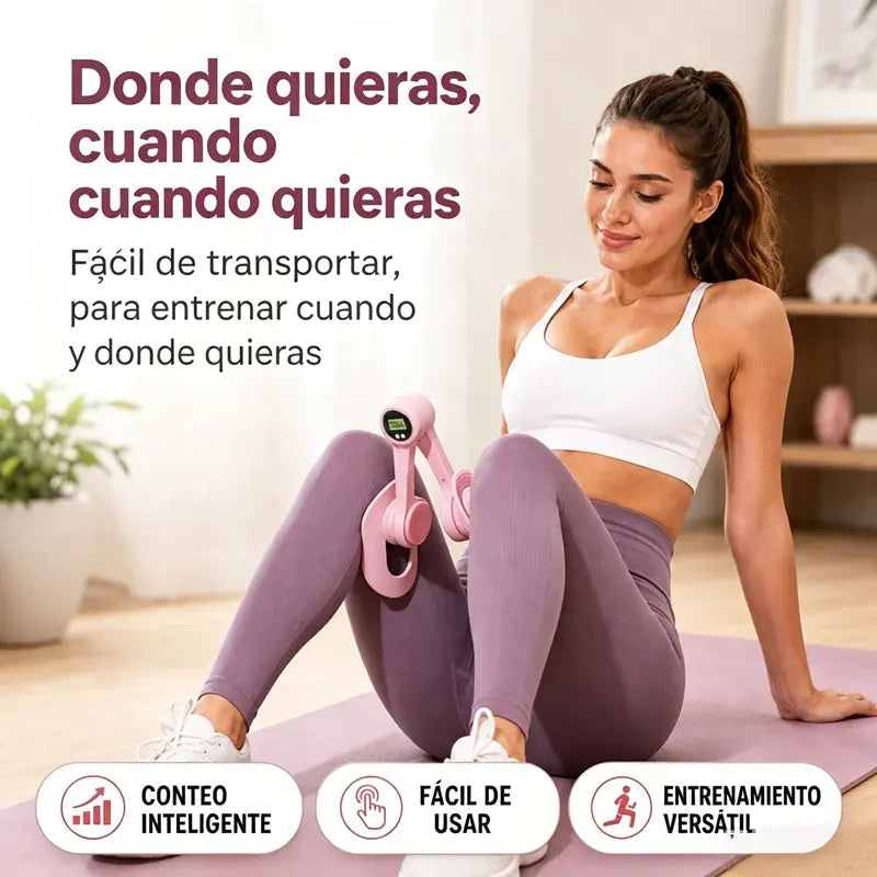 💪 Entrenador de Suelo Pélvico con Conteo Inteligente – Recargable, para Piernas y Recuperación Postparto | Ejercicios Kegel con Pantalla LED