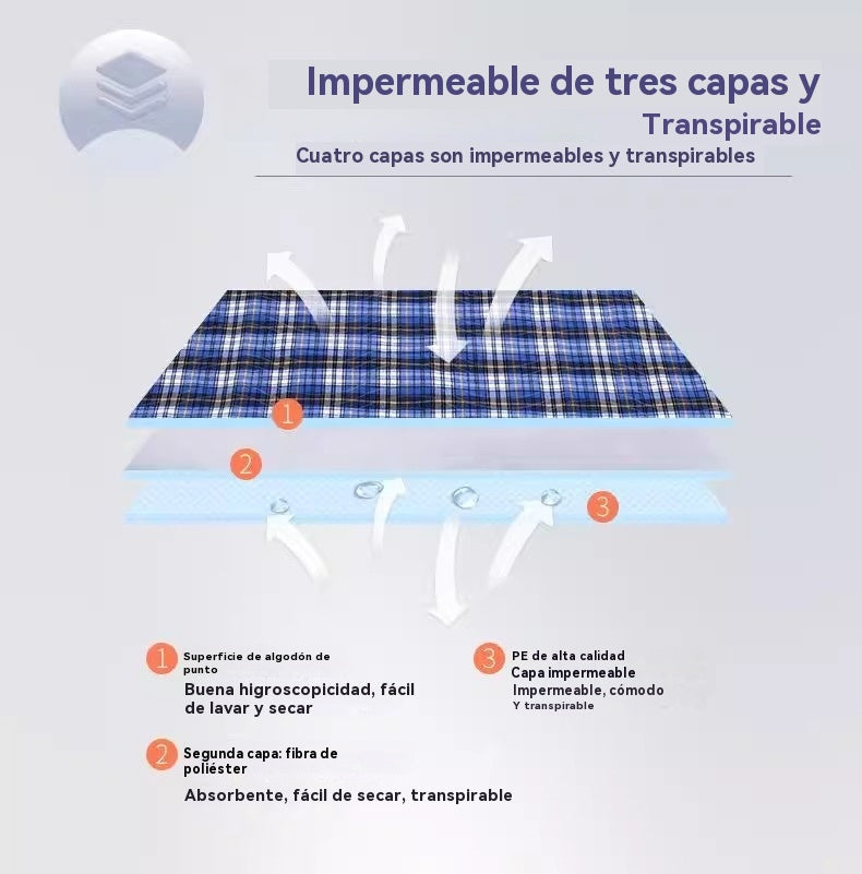 【49%off】🛌Almohadilla para pañales para adultos lavable de cuatro capas y almohadilla para el cuidado del pañal transpirable