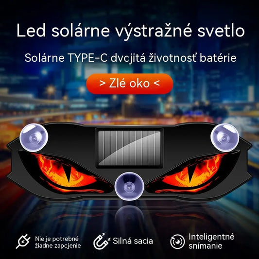 🚗【Cena každej položky je 21 eur.】🔆 Solárne LED výstražné svetlo do auta: zľava 50 %! Napájané solárnou energiou, odolné voči poveternostným vplyvom a automaticky sa aktivuje za súmraku pre väčšiu bezpečnosť na cestách. 🔥🛡️