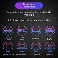 🚗🎵🎵【 32G】 【Unidad flash USB de música】contiene 3000 canciones, 200 MV y efectos de sonido 6D