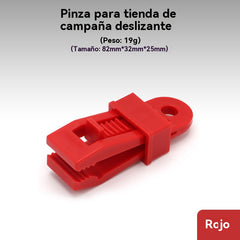 🔥【20 piezas】Clip de cuerda fijo multifuncional a prueba de viento