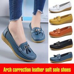 😍【35-44】 Nuevos zapatos de cuero de moda de otoño para mujer.