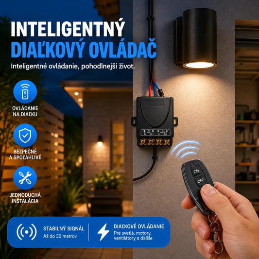 🔥🔌Bezdrôtový diaľkový ovládač 220V, diaľkový ovládač pre motor vodného čerpadla, bezdrôtové diaľkové ovládanie pre svietidlá.