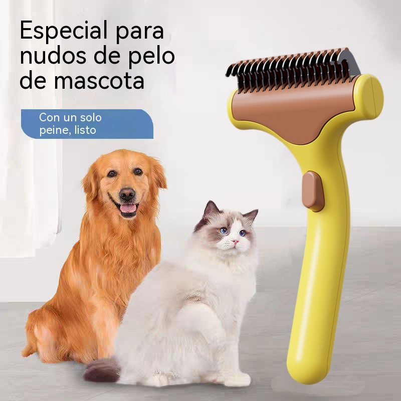 🐶🐱Herramienta profesional para desenredar perros y gatos✨