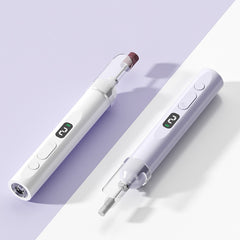💅Lima de uñas eléctrica 2 en 1 con lámpara LED (lámpara de secado + 5 cabezales de pulido)