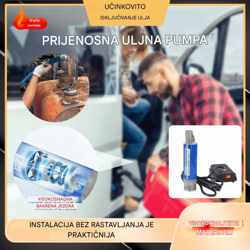 Nova Denachi 21V litijeva baterijska pumpa za ulje (dvostruka namjena pumpa za ulje/vodu)