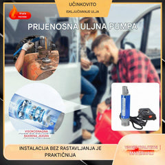 Nova Denachi 21V litijeva baterijska pumpa za ulje (dvostruka namjena pumpa za ulje/vodu)