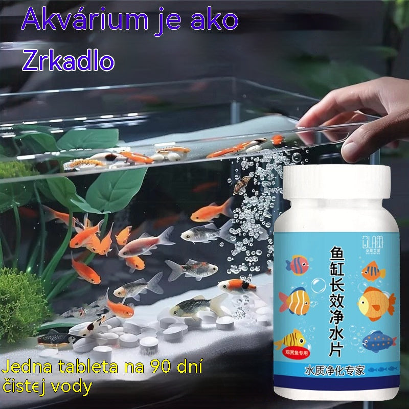 🔥Kúpte 1, dostanete 1 zadarmo (2 fľaše - 400 kusov)🐠🌿 Tablety na čistenie akváriovej vody + okysličovacie tablety