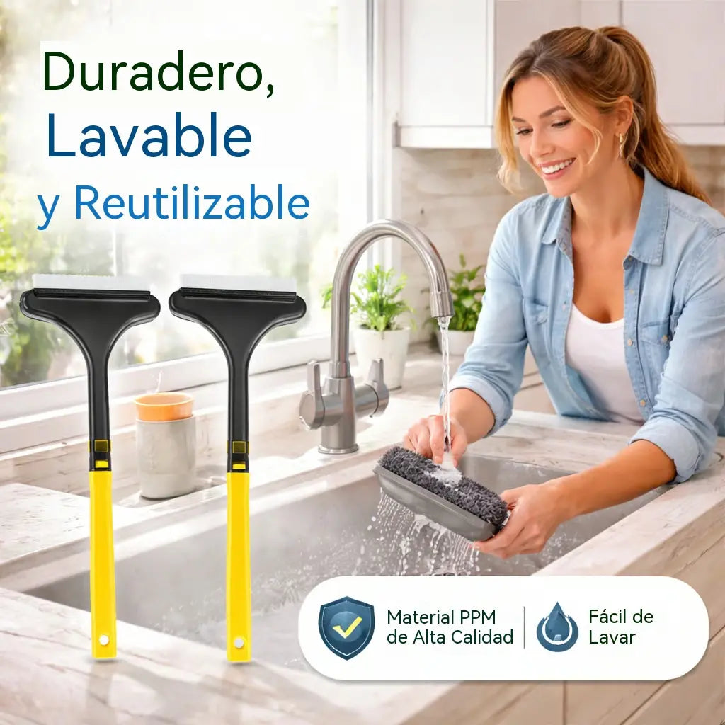 ✨Cepillo de limpieza multiusos 2 en 1✨Ayuda de limpieza eficaz