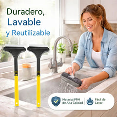 ✨Cepillo de limpieza multiusos 2 en 1✨Ayuda de limpieza eficaz