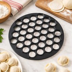 🥟✨ Molde para Dumplings 37 Cavidades | Prensa Antiadherente para Empanadillas y Gyoza | Fácil Desmolde 🥟