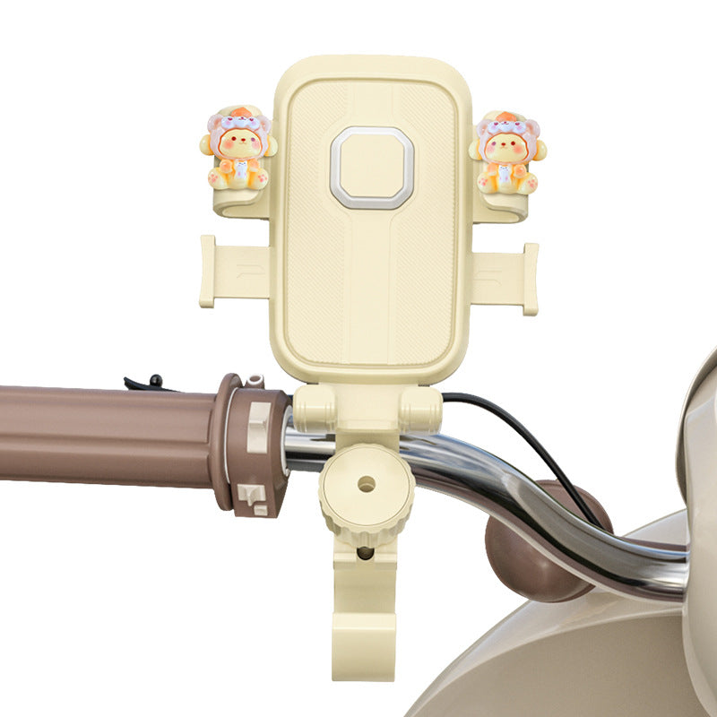 Soporte para teléfono de vehículo eléctrico con gancho