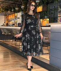 【S-5XL】👗2025 verano nuevo vestido de gasa, de moda y cómodo