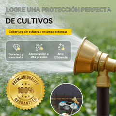 💦Boquilla de Riego Ajustable de Latón para Pulverizador Agrícola 🌾