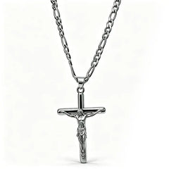 ✨🎁Collar con colgante de crucifijo para hombres y mujeres