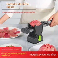 Cortadora de carne fresca, cortadora de carne de acero inoxidable, herramienta para cortar carne rápidamente