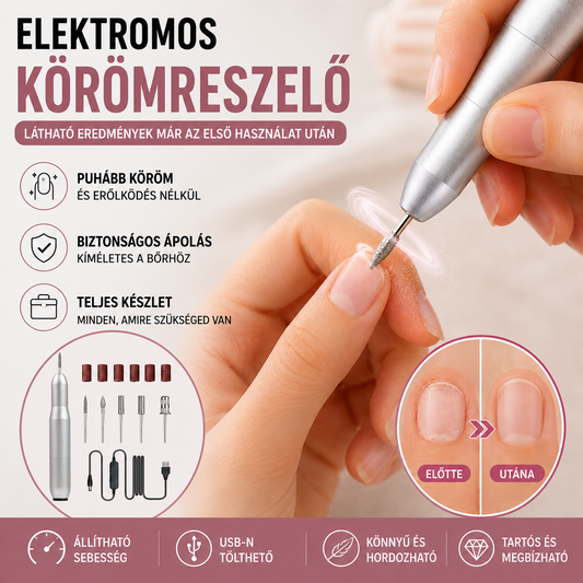 💅👍 Elektromos körömreszelő az onychomycosis kezelésére