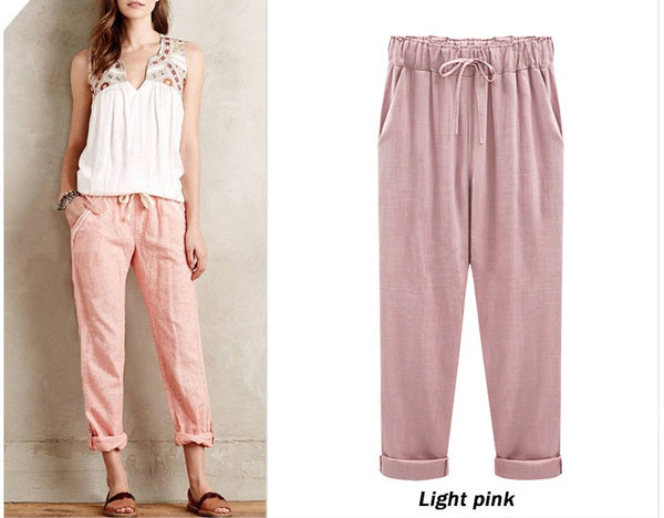 🌺🥰 2025 nuevos pantalones casuales de moda para mujer