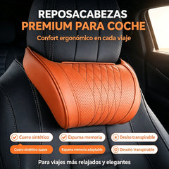 💆 Apoyacabeza de memoria con diseño ergonómico – Alivia la fatiga cervical en cada trayecto 🛣️