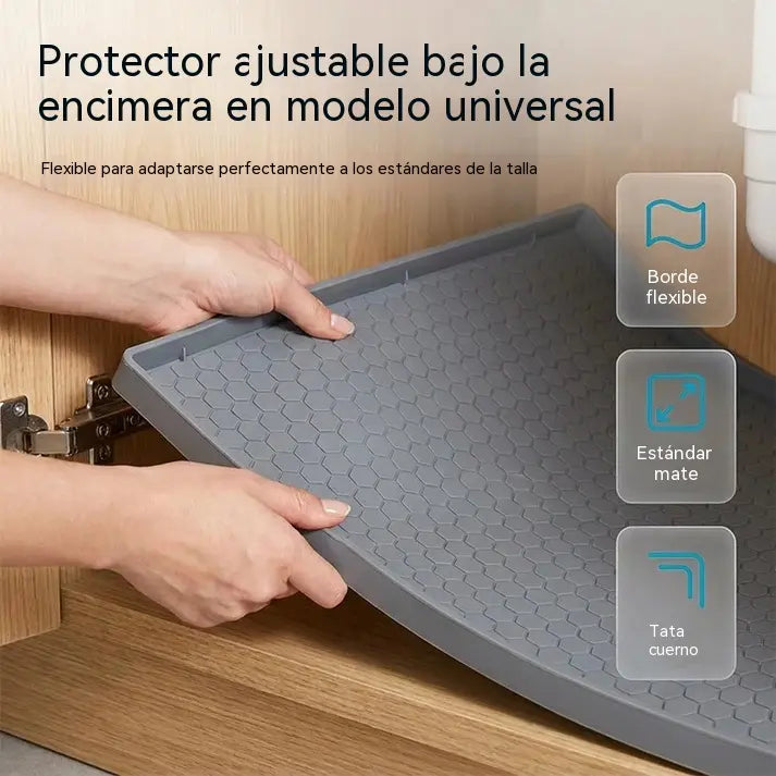 ✨1 piezas 32 euro✨ Alfombrilla de silicona multifuncional para debajo del fregadero