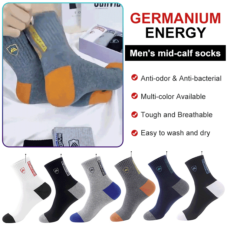 【🔥¡Oferta especial!】Calcetines cálidos antiolor y absorbentes del sudor para hombre