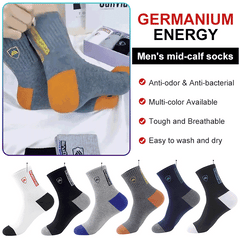 【🔥¡Oferta especial!】Calcetines cálidos antiolor y absorbentes del sudor para hombre