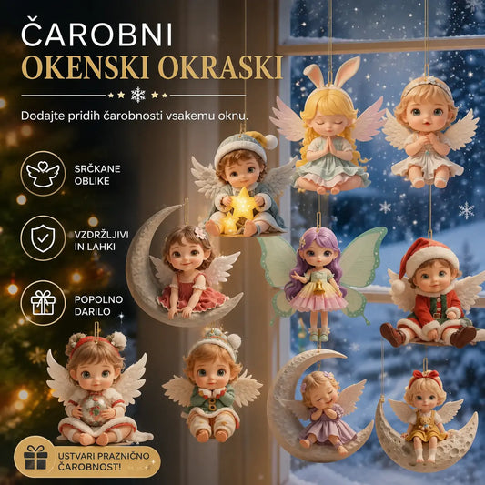 🎁【10/20 kosov】Lesen angel - božična dekoracija za dom