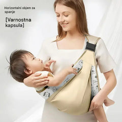 🎉 Prodanih več kot 50.000 enot! 👶 Zračna nosilka za dojenčke 4 v 1: omogoča nošenje dojenčka spredaj ali na hrbtu, obrnjenega navznoter ali navzven, udobna za dojenčke od 0 do 36 mesecev. 💞✨