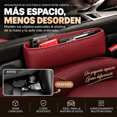 🧳 Organizador de Huecos de Asiento para Coche | Relleno Multifunción con Almacenamiento | Accesorio Universal para el Interior 🚗