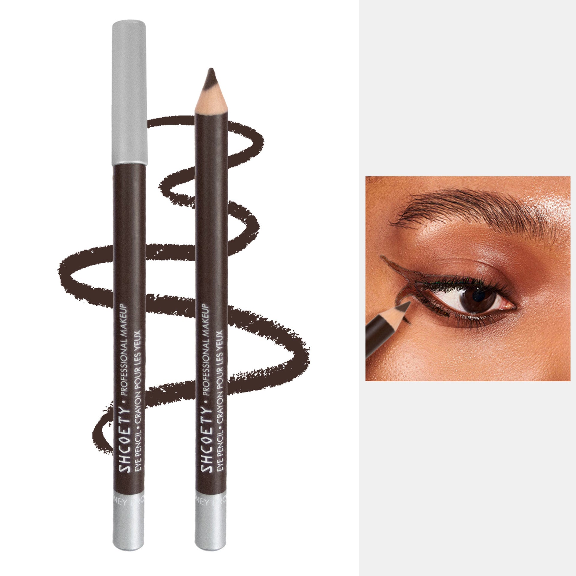 🔈🔈¡50% DE DESCUENTO AHORA!💜5 piezas por 25 euros💜Delineador de ojos de madera, resistente al agua, de larga duración y resistente al agua.
