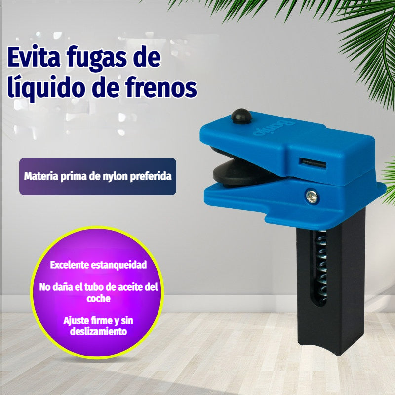🚗 🔧【1 juego de 4 piezas】Abrazadera de corte de líquido de frenos: evita fugas de líquido de frenos