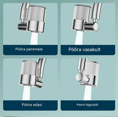 💧✨ 304 roostevabast terasest kraaniveefilter | Sügavpuhastus, eemaldab sette ja lõhnad, kiire paigaldus, ühildub 99% kraanidega 🚰