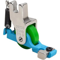 🧵 Prensatelas universal de rodillo liso para máquina de coser, funcionamiento suave y plano.