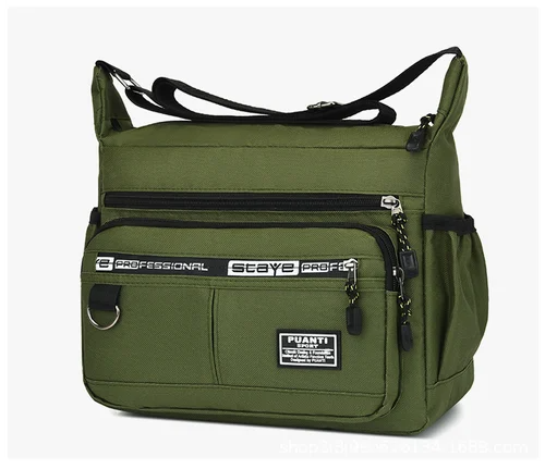 🔥🎒Bolso casual para hombre de gran capacidad, ligero e impermeable