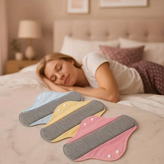 【5 artículos 26€】Toallas sanitarias y ropa interior reutilizables, impermeables al grafeno