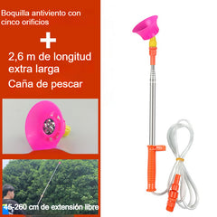 【Brazo Telescópico + Boquilla】 Varilla de extensión telescópica de acero inoxidable Spray Armtyčový spotrekovač