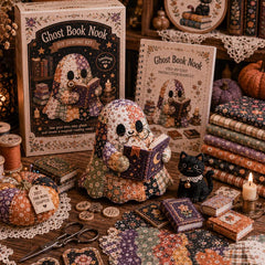 🔥Último día con 50% de descuento - 👻Set de patchwork DIY Little Ghost