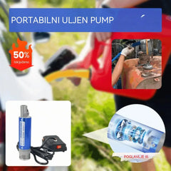 【Električna pumpa za ulje】Nova Denaqi 21V pumpa za ulje s litijevom baterijom, pumpa za ulje i vodu s dvostrukom namjenom, litijeva baterija