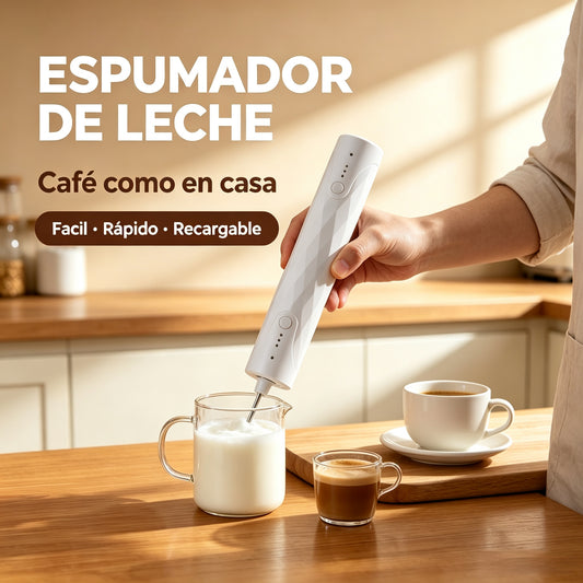 ✨Batidor de huevos totalmente automático 2 en 1,El aliado ideal para la repostería fácil y el café