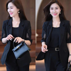 🏆🏆【Chaqueta + Camiseta + Pantalones】Conjunto de tres piezas para traje casual de primavera y otoño 2025